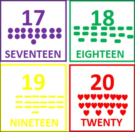 numbers flash cards printable pdf studies for kids